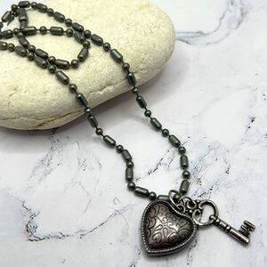 Key To My Heart Necklace.